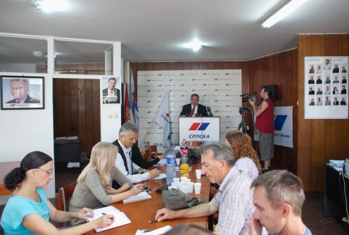 Konferencija za novinare (foto: Đorđe Đoković)