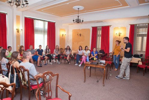 Radioni u okviru Letnjeg kampa za mlade (foto: Đorđe Đoković)