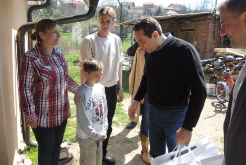 ministar Vulin i diektor Dunava Petrović u poseti Strahinji (foto: Kolubarske.rs)