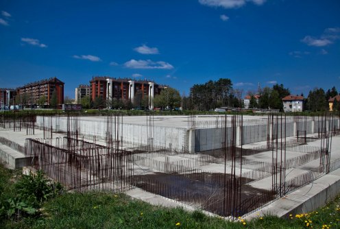 Temelji nove Hale sportova (foto: Đorđe Đoković)