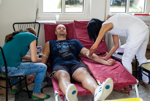 Akcija na Ilindan u Novom Naselju (arhiva 2015.) (foto: Đorđe Đoković)