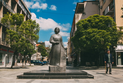Spomenik Desanki Maksimović (foto: Đorđe Đoković)