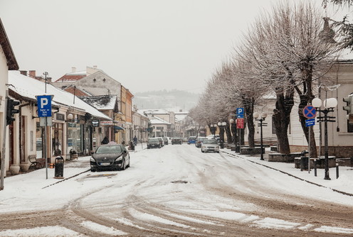 Sneg u Valjevu (foto: Đorđe Đoković)