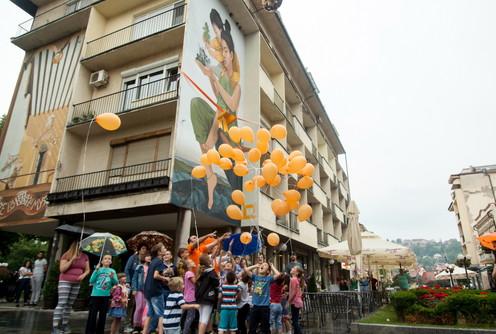 Svečano otkriven mural (foto: Đorđe Đoković)