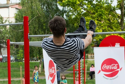 Coca Cola teretana na otvorenom  (foto: Coca Cola)