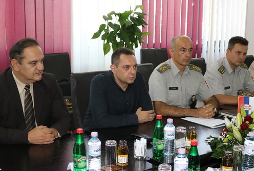 Aleksandar Vulin u Krušiku (foto: Kolubarske.rs)