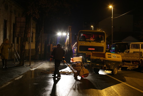 Havarija u Pantićevoj ulici (foto: Đorđe Đoković)