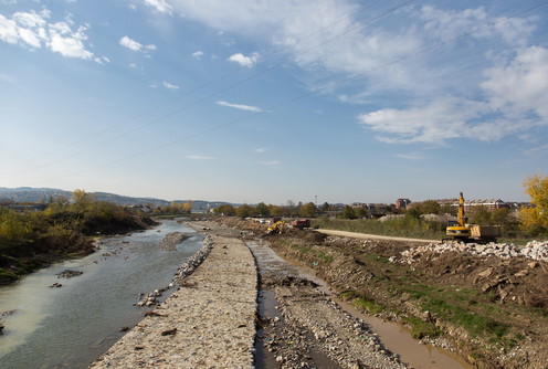 Radovi kod Ulice norveških interniraca (foto: Đorđe Đoković)