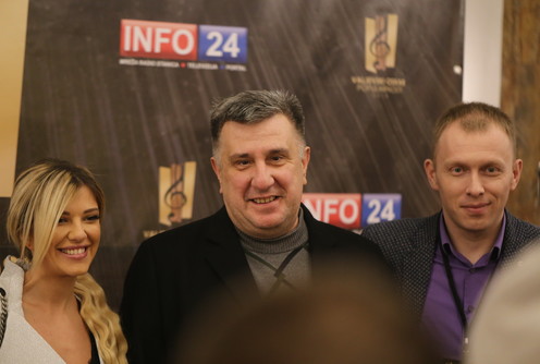 Slobodan Gvozdenović i Zoran Majdak na Oskaru popularnosti (arhiva) (foto: Đorđe Đoković)