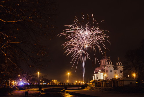 Vatromet na Badnje veče 2019. (foto: Đorđe Đoković)