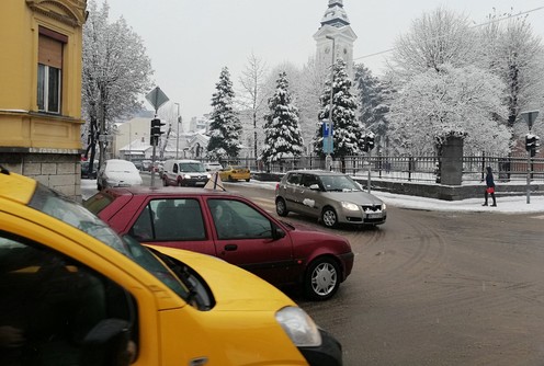Raskrsnica ulica Vojvode Mišića i Pantićeve (foto: Kolubarske.rs)