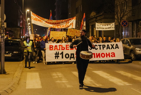 Protest Valjevo bez straha - #1 od 5 miliona  (foto: Đorđe Đoković)