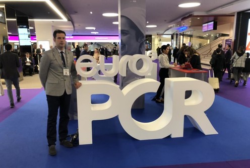 Dušan Ružičić na Euro PCR (foto: www.obvaljevo.rs)