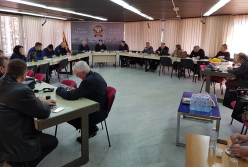Sednica Štaba za vanredne situacije Valjeva (foto: www.valjevo.rs)