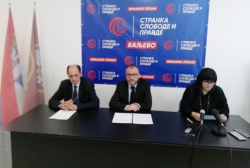 Konferencija za novinare SSP (foto: Kolubarske.rs)