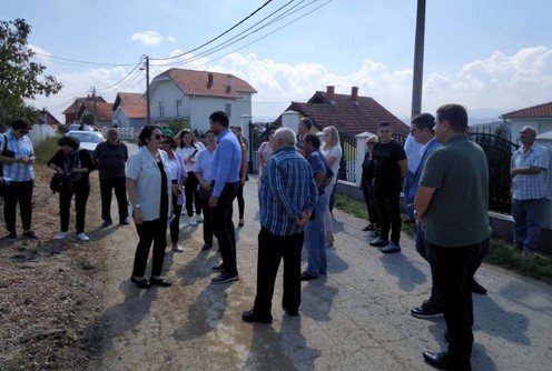 Čomić i Gojković u Gornjoj Grabovici (foto: Kolubarske.rs)