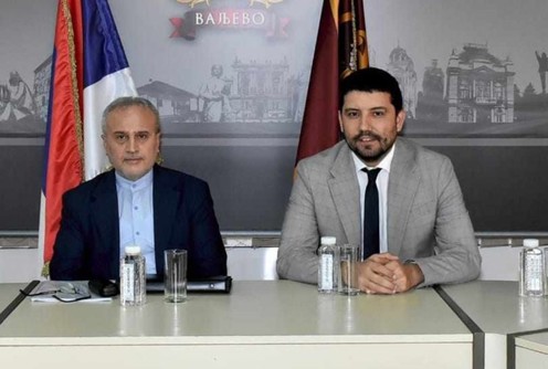 Rašid Hasan Pur Baei i Lazar Gojković (foto: www.leparecvaljeva.rs)