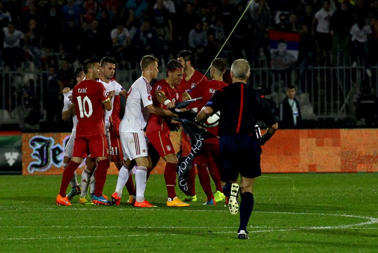 Utakmica Srbija - Albanbija (foto: Marko Todorović /telegraf.rs/)