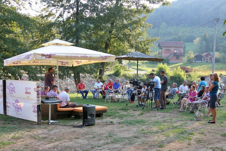 Predstavljanje romana u rukopisu (foto: Đorđe Đoković)