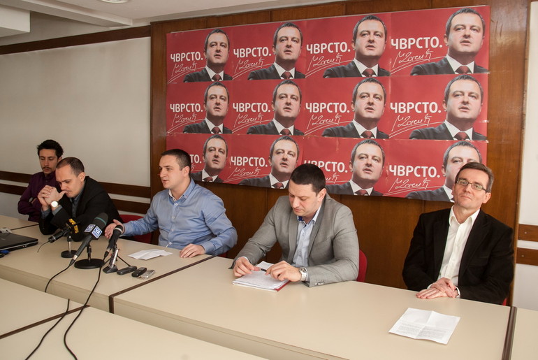 Konferencija za novinare SPS-a (foto: Đorđe Đoković)