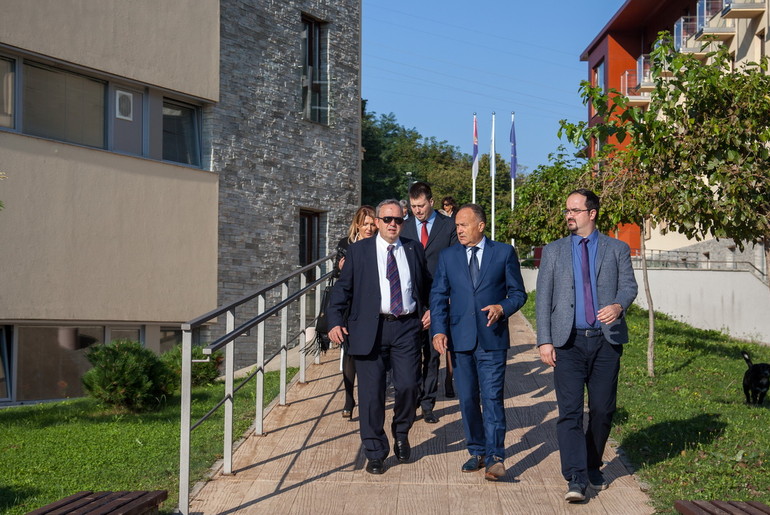 Ministar Šarčević u Istraživačkoj stanici (foto: Đorđe Đoković)