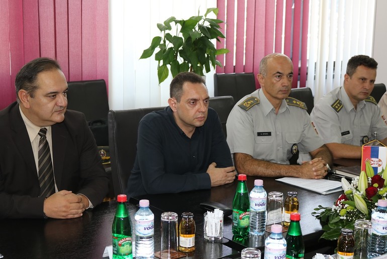 Aleksandar Vulin u Krušiku (foto: Kolubarske.rs)
