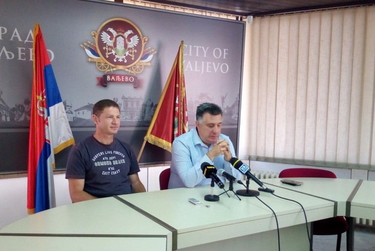 Nenad Dimitrijević i Slobodan Gvozdenović (foto: Kolubarske.rs)