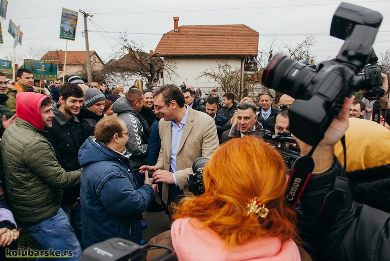 Aleksandar Vučić u Valjevu 2016. (ilsutracija) (foto: Đorđe Đoković)