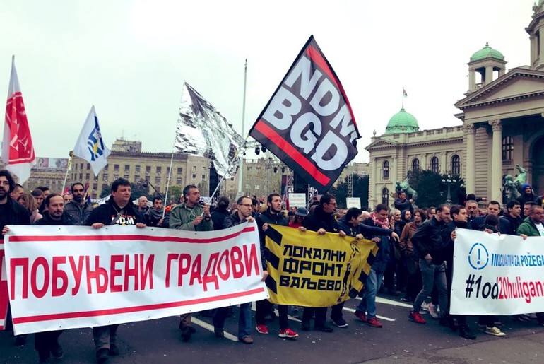 Svi kao jedan – 1 od 5 miliona - Beograd (foto: Lokalni fronta Va)