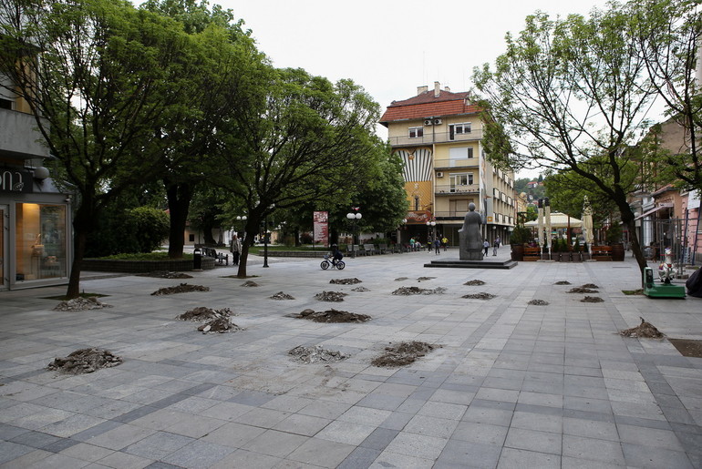 Radovi na Desankinom vencu (arhiva) (foto: Đorđe Đoković)
