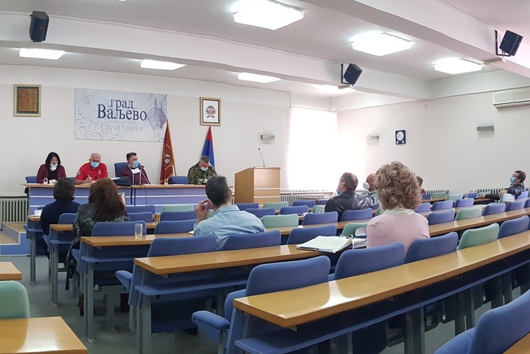 Štab za vanredne situacije (foto: www.valjevo.rs)