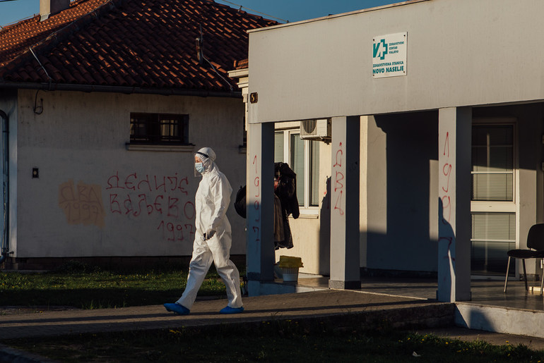 Kovid ambulanta (foto: Đorđe Đoković)