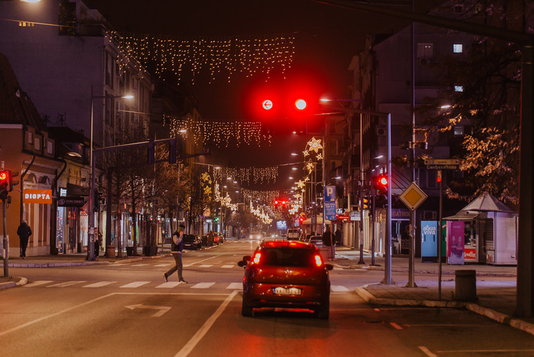 Novogodišnja dekoracija (foto: Đorđe Đoković)