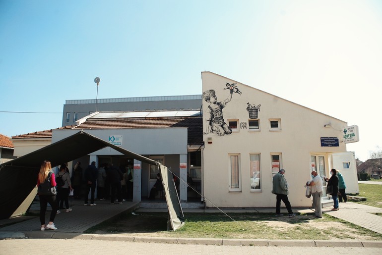 Kovid ambulanta (foto: Đorđe Đoković)