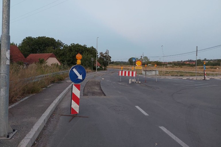 Zatvorena za saobraćaj Ulica Mirka Obradovića (foto: Kolubarske.rs)