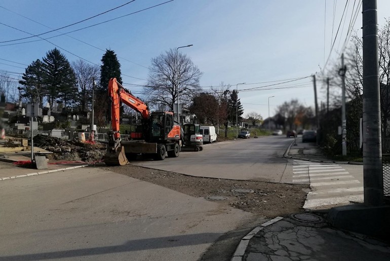 Radovi na priključku (foto: Kolubarske.rs)