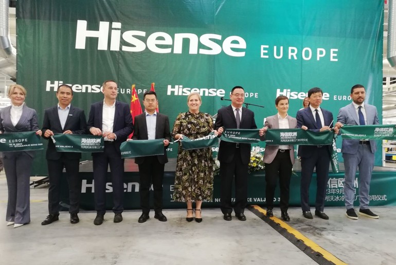 Otvaraje pogonu Gorenje Hisense (foto: Kolubarske.rs)