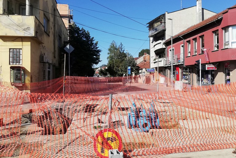 Raskrsnica Sinđelićeve i Pantićeve (foto: Kolubarske rs.)