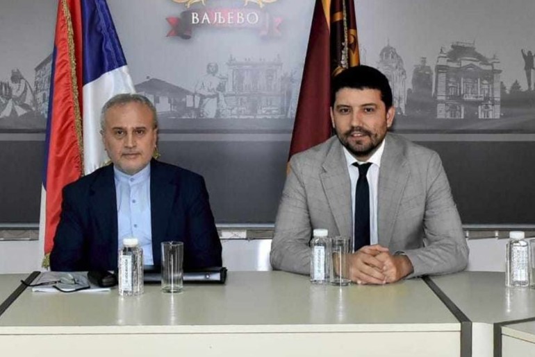 Rašid Hasan Pur Baei i Lazar Gojković (foto: www.leparecvaljeva.rs)