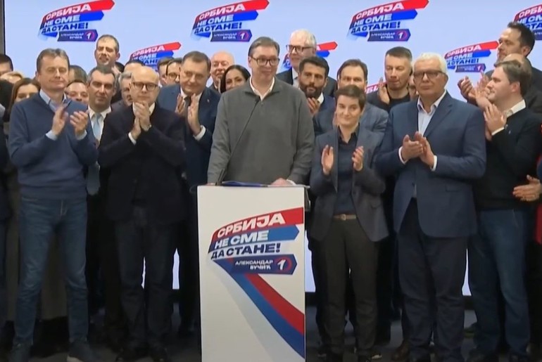 Izborni štab SNS - Aleksandar Vučić