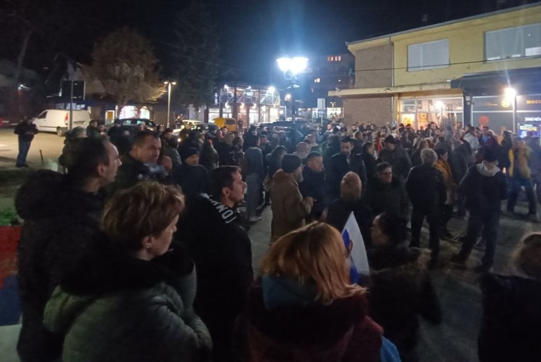 Protest u Ljigu