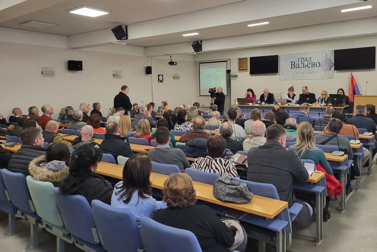 Javna sednica Komisije za planove (foto: Kolubarske.rs)
